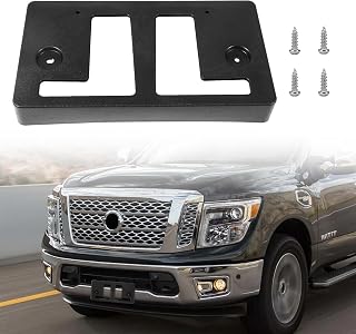 Front License Plate Bracket Compatible with Nissan Titan 2016-2024