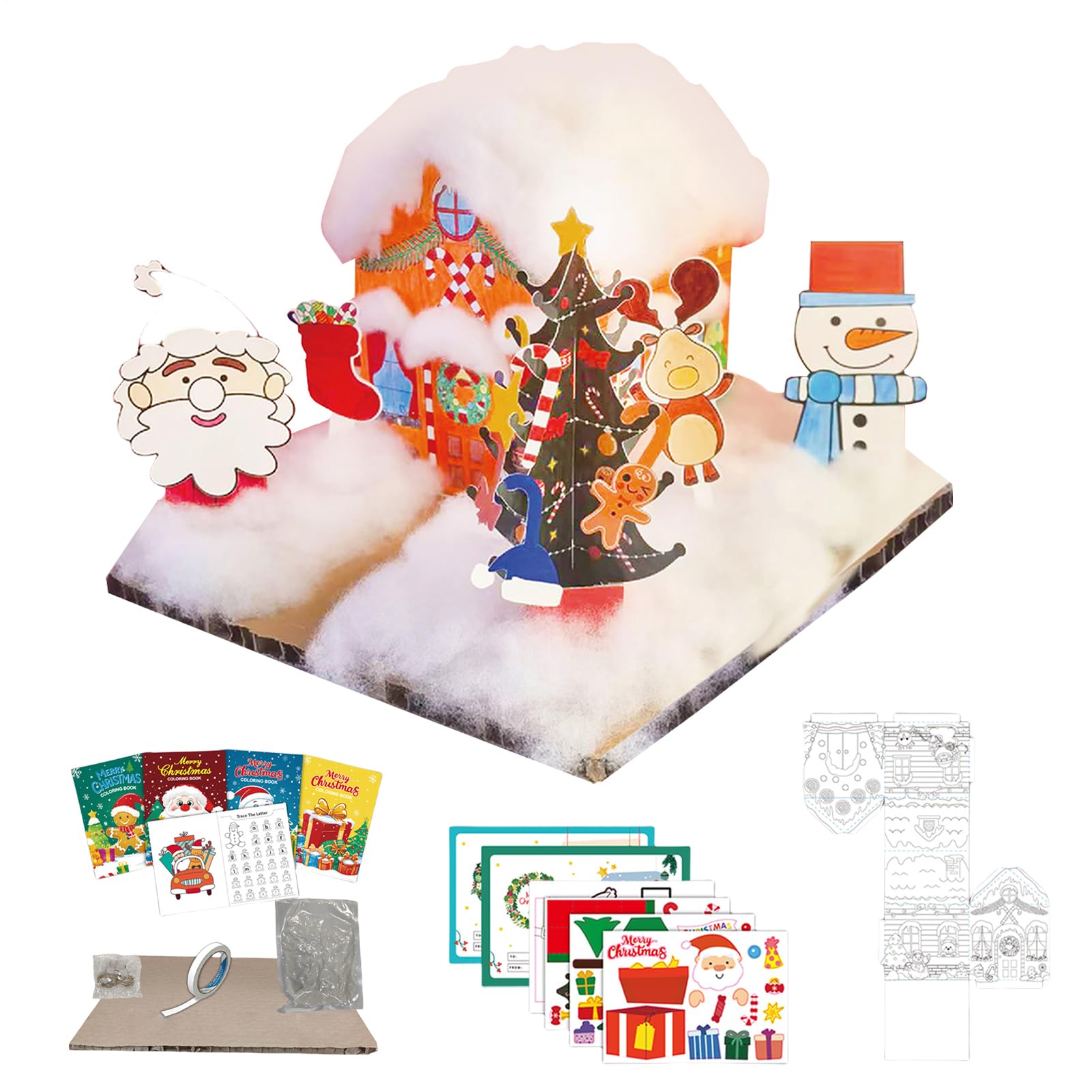 Kits De Manualidades Navideñas para solucionar el entretenimiento infantil en casa 8