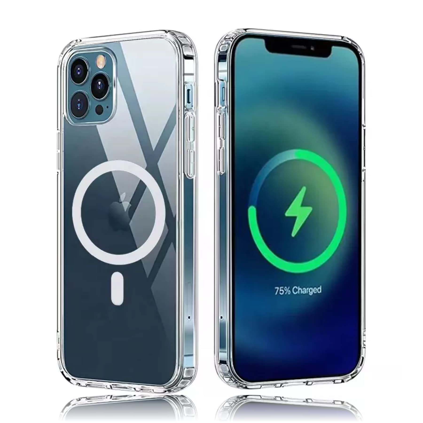 Case Creation Magnetic MagSafe Compatible Protective Clear TPU Case for Apple iPhone 11 (Transparent)-image-19