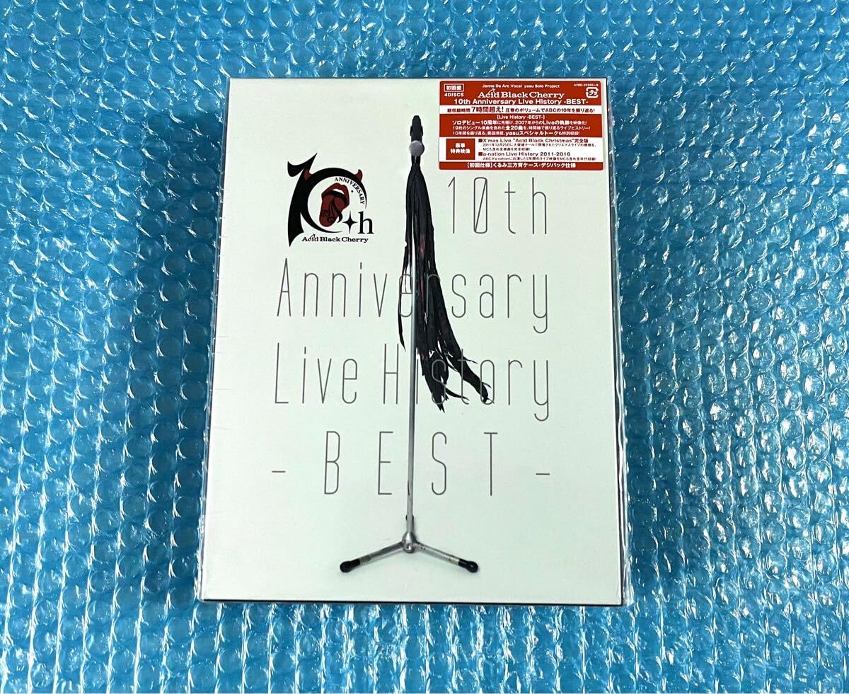 ミュージック Acid Black Cherry 10th Anniversary DVD 10th Anniversary Live History -BEST-(DVD) : Acid Black