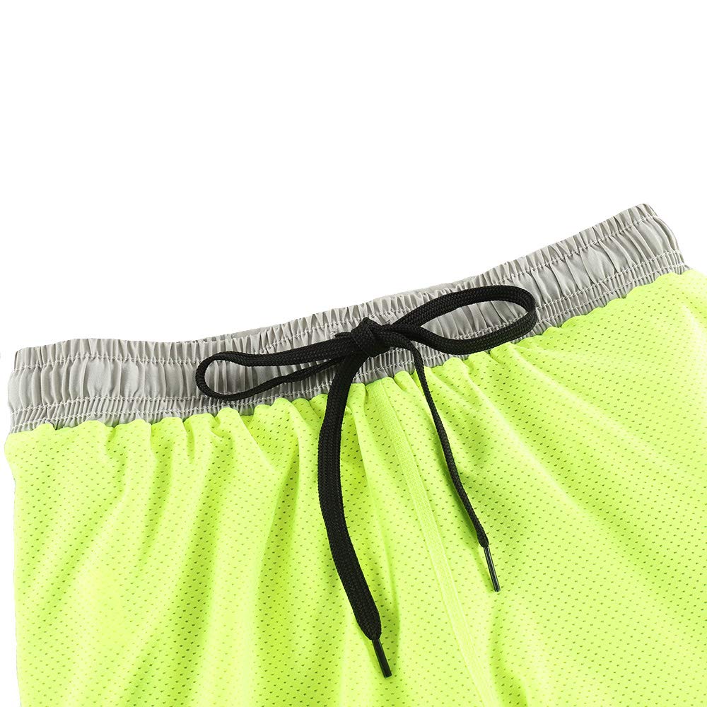 Lixada Short de Course 2 en 1 pour Femme, séchage Rapide, Respirant, entraînement Actif