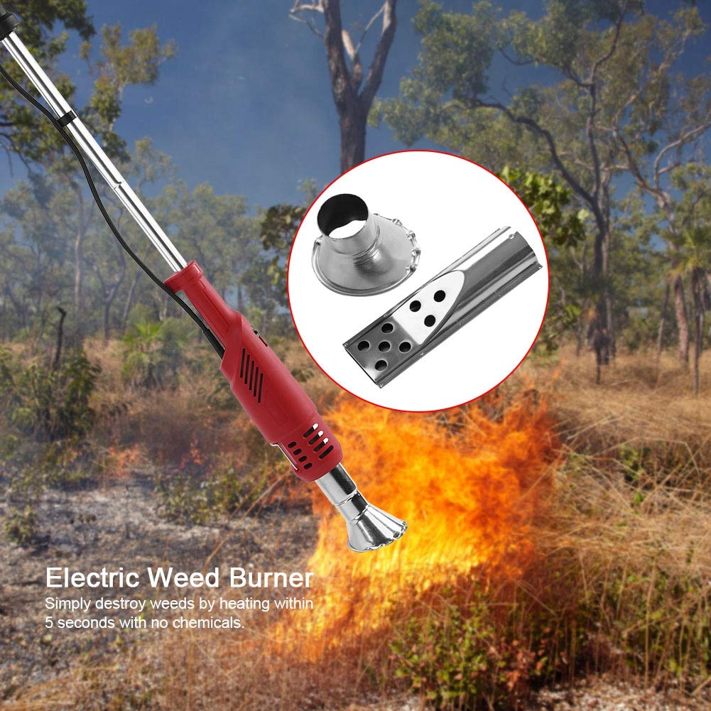 Brûleur de Mauvaises Herbes électrique Weed Flame Device Brûleur de Mauvaises Herbes électrique Kender Weed pour Weed Garden Walkway Ice Toiture de Neige 60-650?
