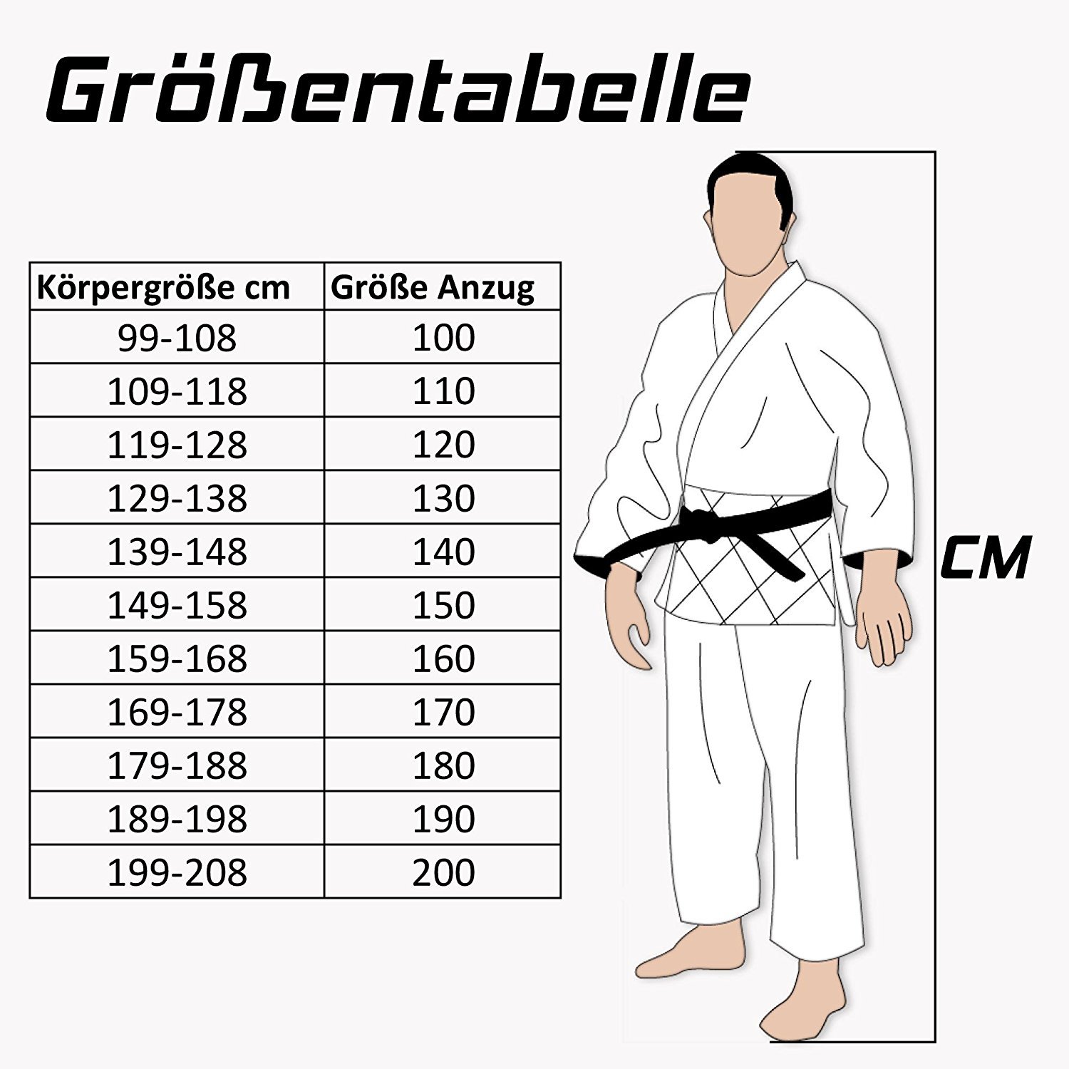 Kwon Costume de taekwondo Tigre 100 cm