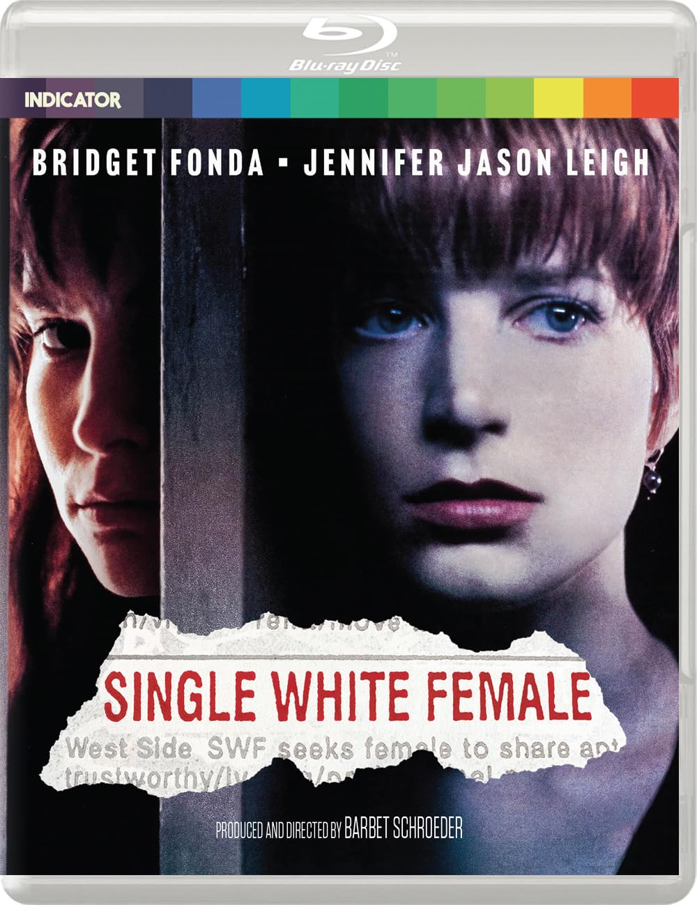 BLU-RAY  SINGLE WHITE FEMALE   INDICATOR     BRAND NEW SEALED UK STOCK