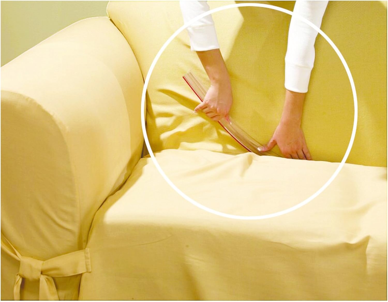 Sure Fit Sofa Tuck Once GripsCrystal Clear Amazon.co.uk Home & Kitchen