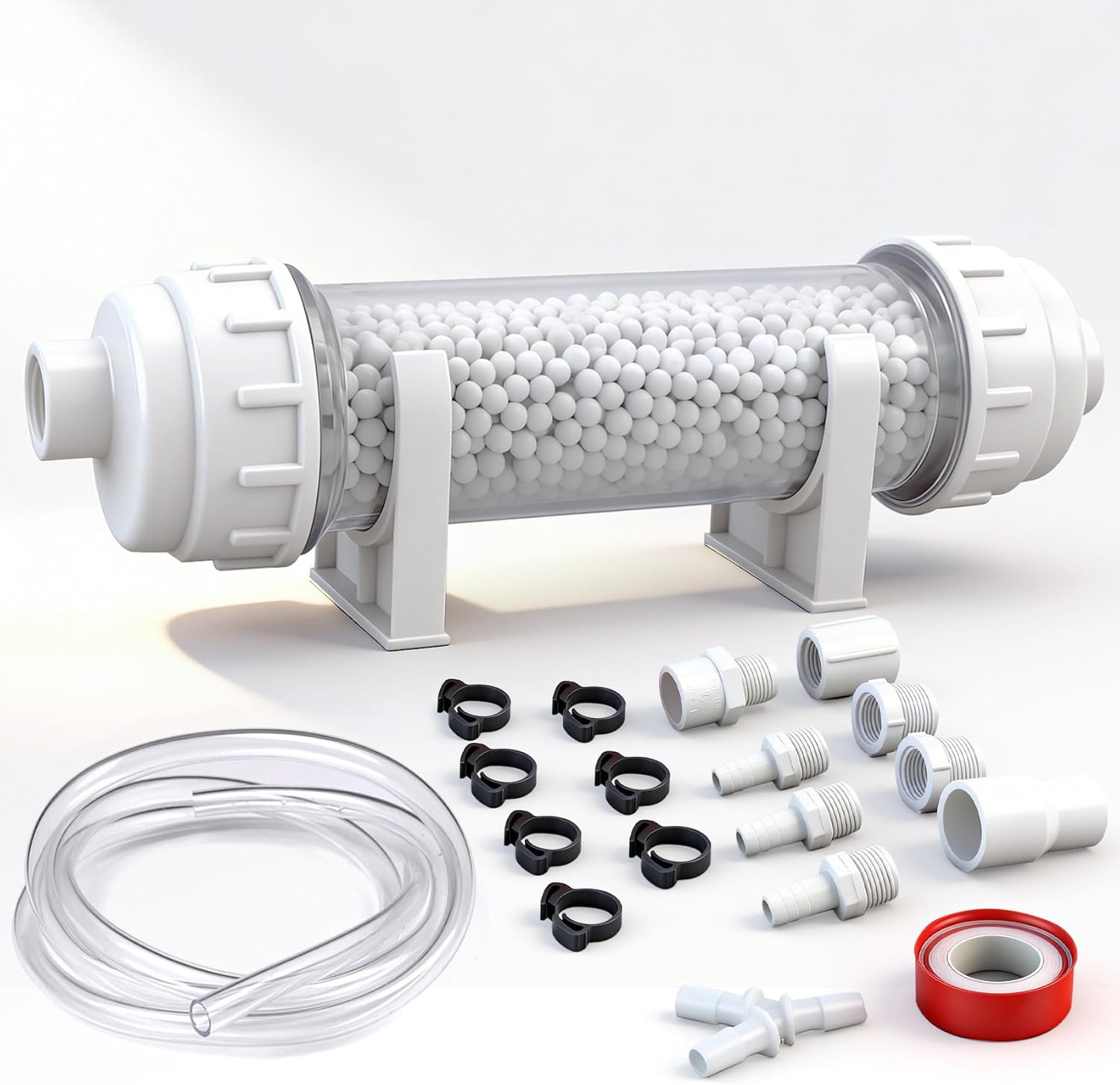 Condensate Neutralizer Kit, Compatible with Rinnai 804000074 High-Efficiency Boilers and Tankless Heaters, Acidic Condensate Neutralizer