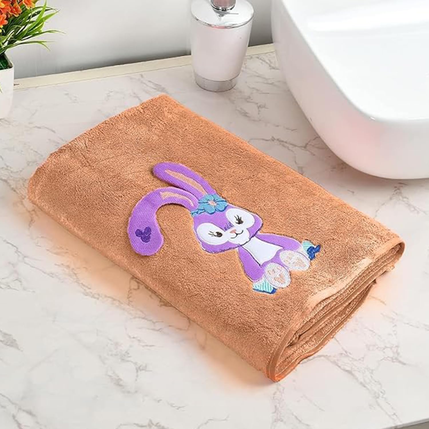 Cute Rabbit Kids Bath Towels - Super Soft & Absorbent -10