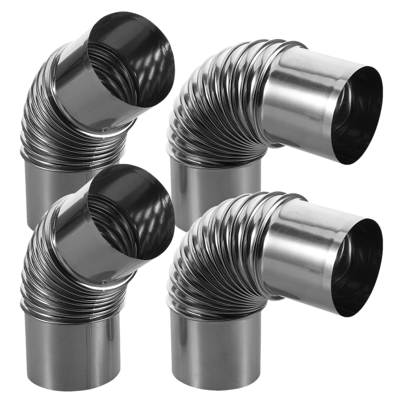 Coude de cheminee inox VALICLUD pour chauffage interieur poele maison cosie