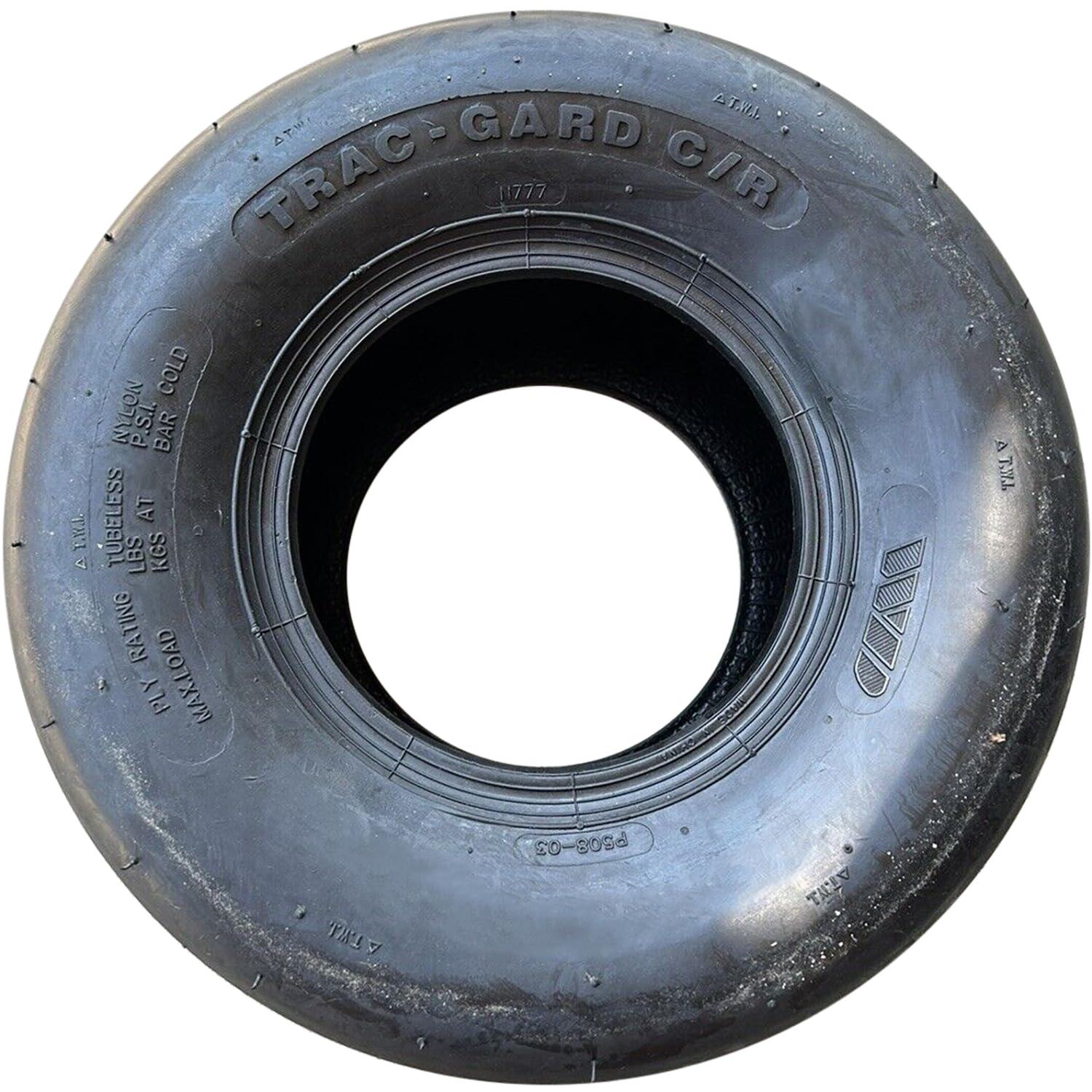 Amazon.com: TracGard N777 Straight Rib Bias Tire - 11X400-5