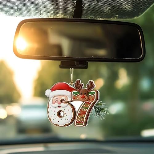 Miniatura 5 de Divertido adorno de Navidad 67, adornos de Navidad 6 7, regalos de broma para niños, 67 adornos de moda para adolescentes, adornos de decoración