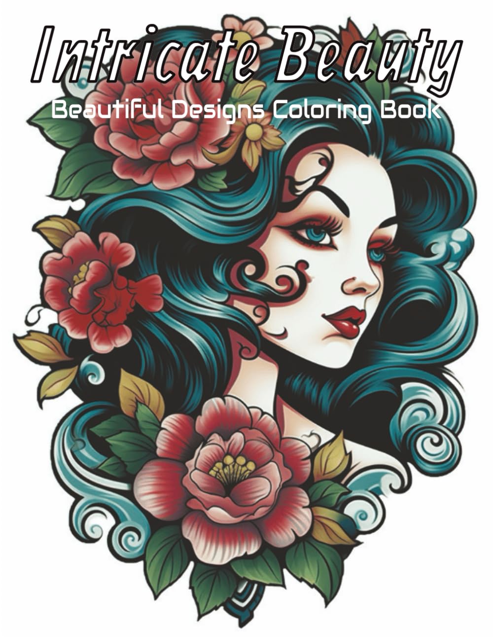 Intricate Beauty: Relax and unwind with this detailed coloring book.