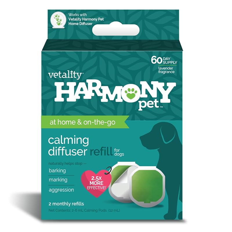 Refil para Difusor de Feromônio para Cães Vetality Harmony Pet, Pacote com 2