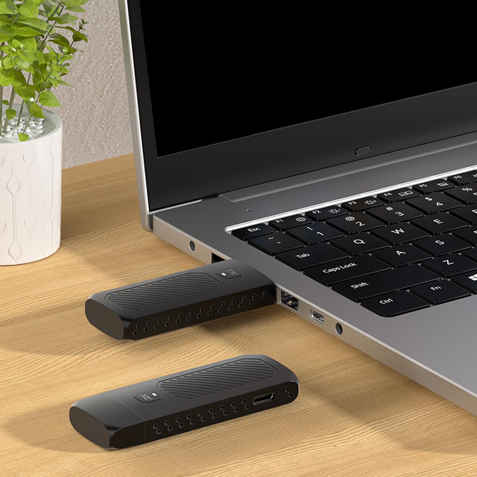 Sxhlseller Dispositivo di Mirroring dello Schermo Wireless 1080P HDMI per Proiettore Portatile
