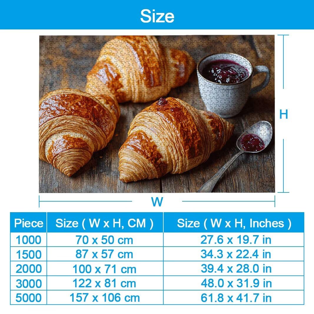 Puzzle 3000 Pièces Adultes, Puzzle 3000 Pieces Pain, Cadeau Femme -2132