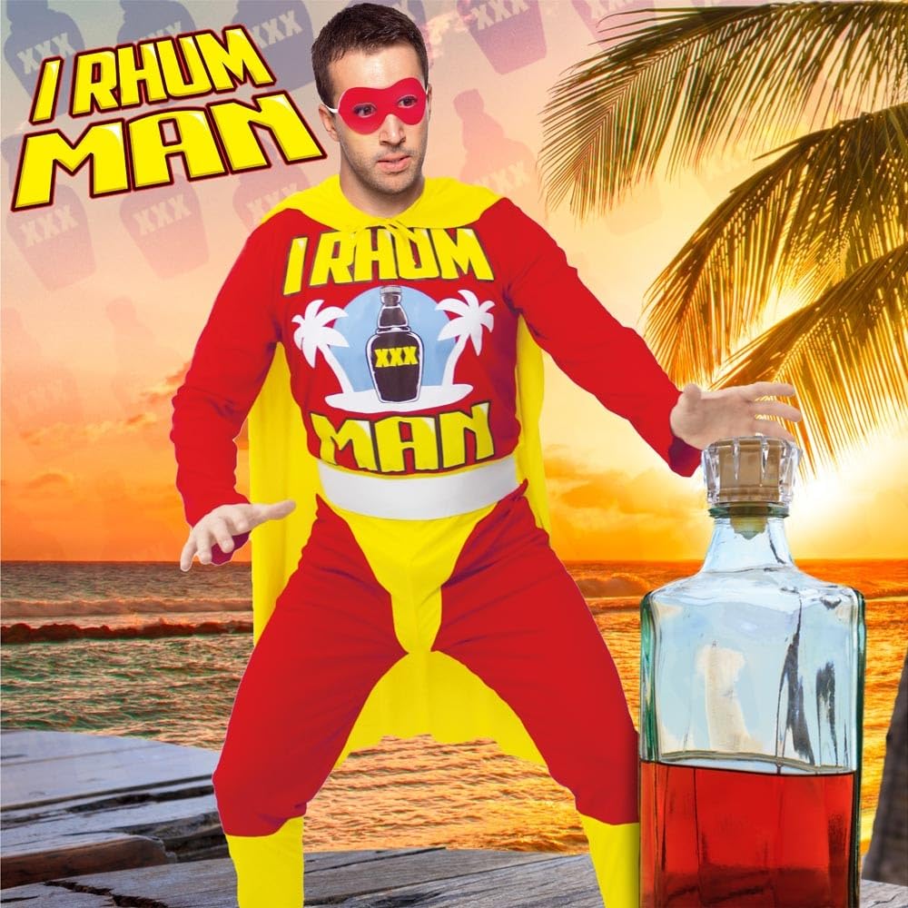 Costume I Rhum Man - Rosso - Taglia unica