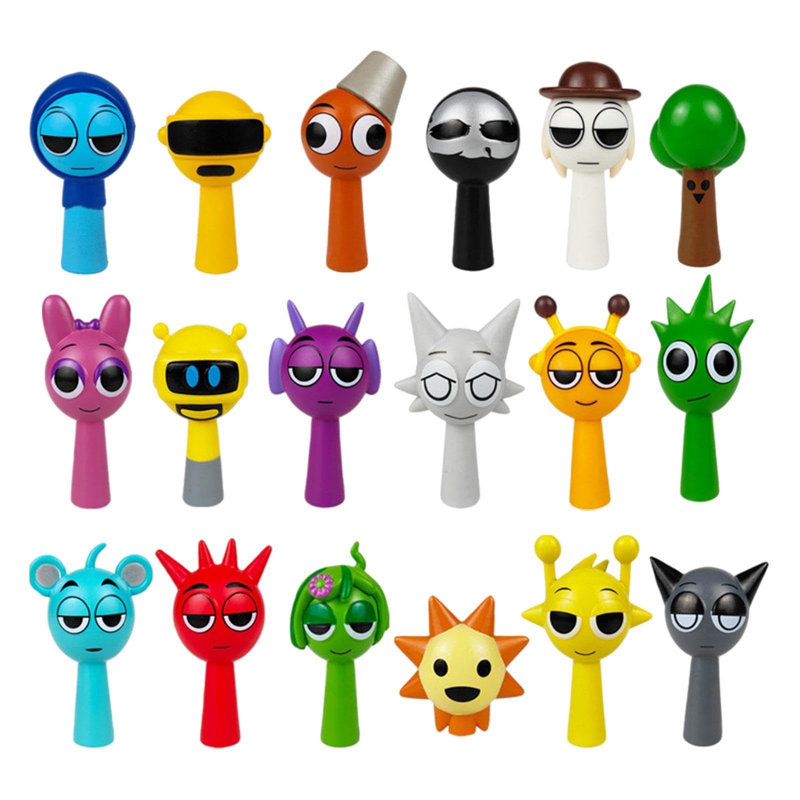 Sprunki Figures Set Party Favors Colorful Doll Figures for Fans and Friends Gift 18pcs | Toys & Hobbies-image-13