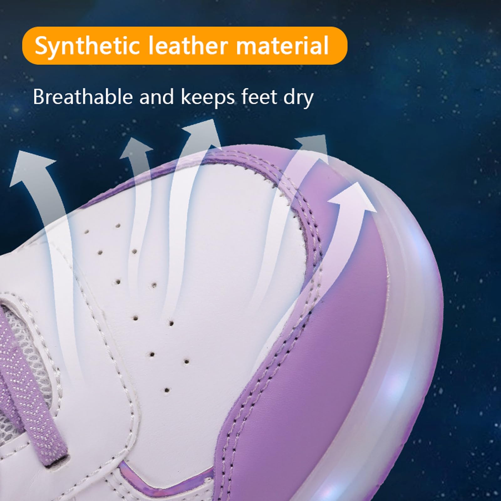 Chaussures Patinage roulettes Lumineuses LED,Chaussures D'EntraîNement à Double Roue,RéGlables,Avecroulettes Amovible,Rechargeable par USB,pour GarçOns Et Filles Et Adulte