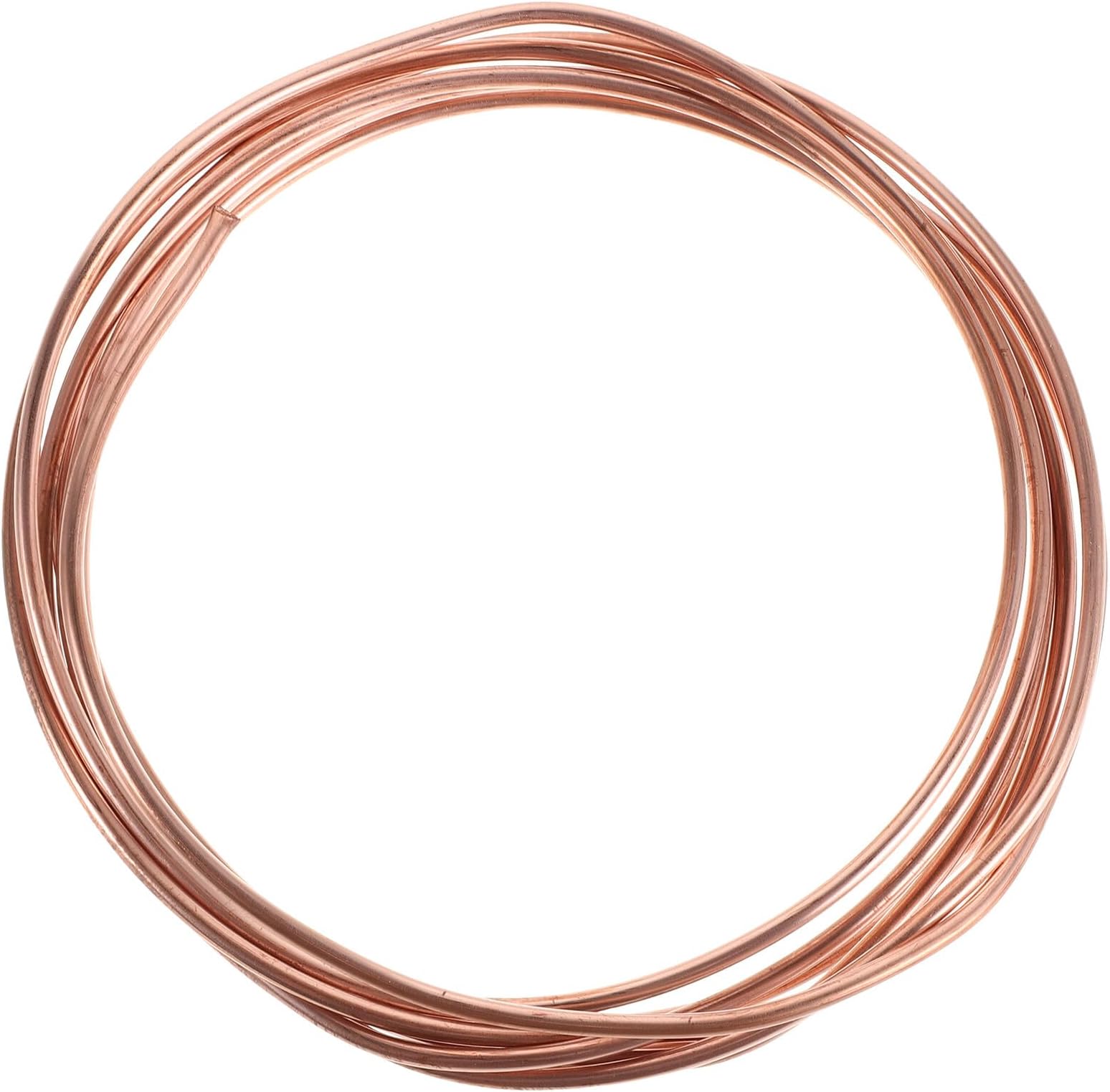 Mobestech 5m Copper Tube Flexible Hose Outer Inner Soft Coil for Air Conditioner and Solar Water Heater Applications