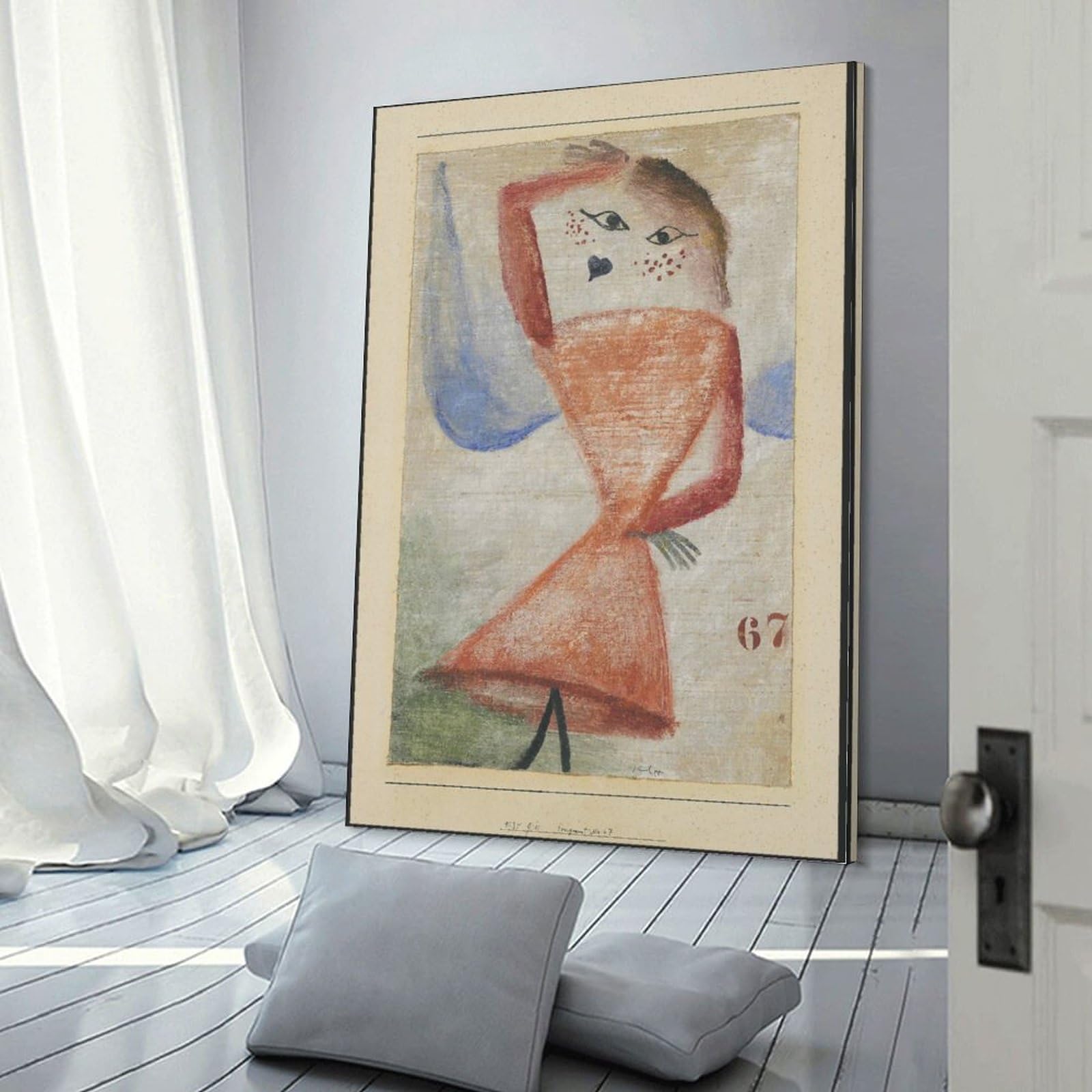 天使複製画 Amazon.co.jp: BROOMIN パウル・クレー 忘れっぽい天使 アート