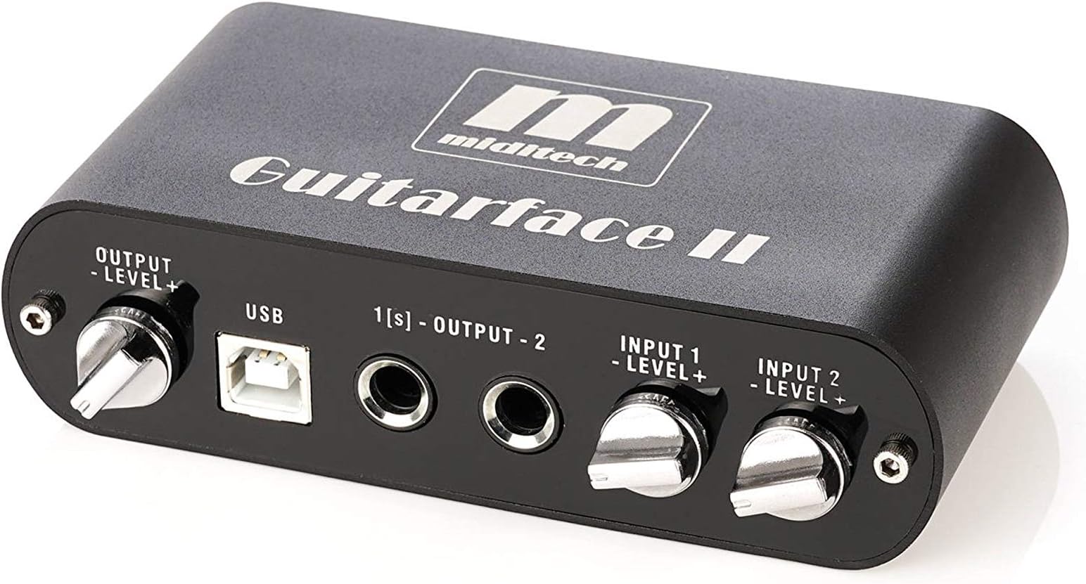Miditech MIT-00135 Guitar Face II Audio Interface - Silver