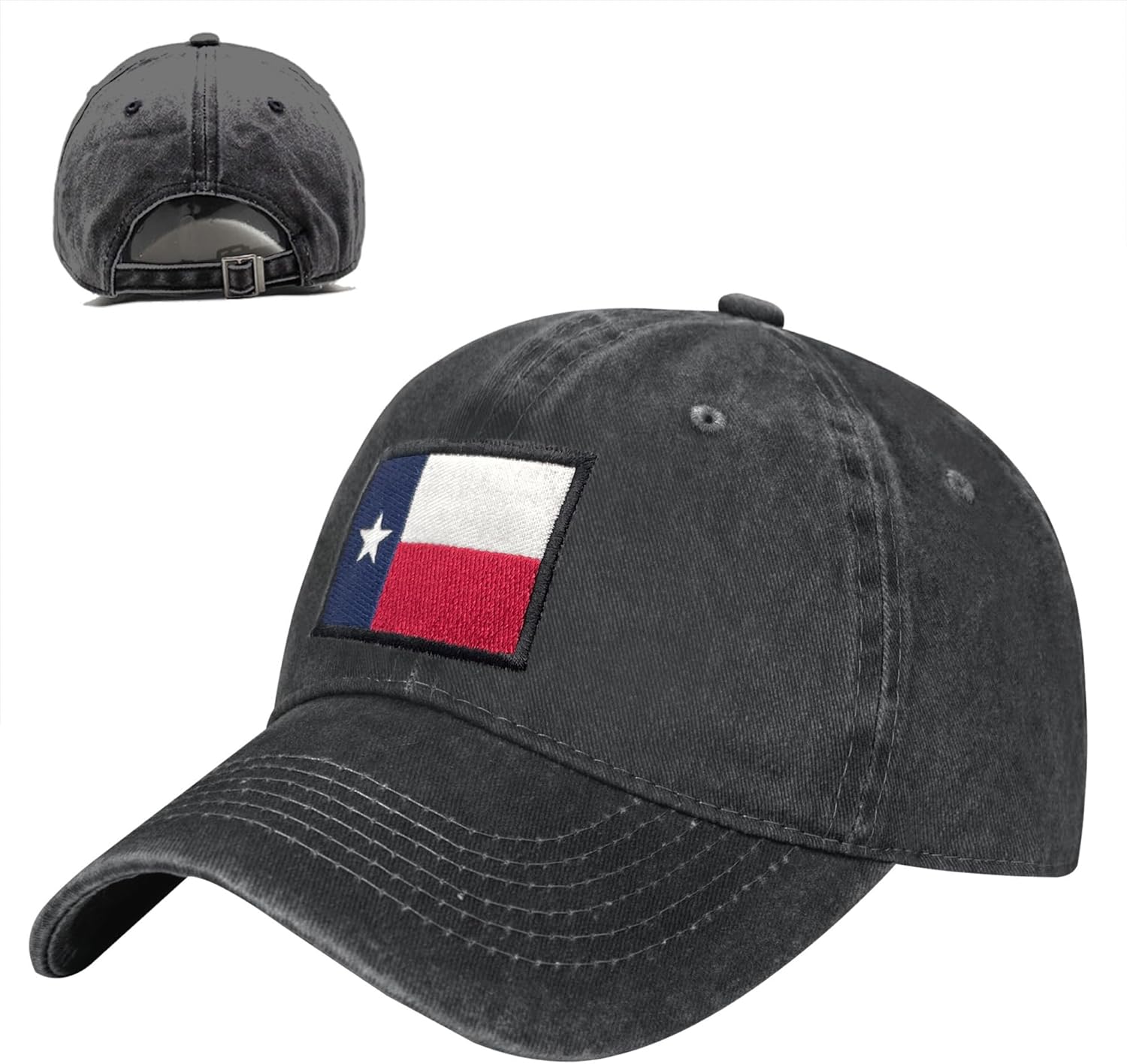 Embroidered Washed Baseball Cap for Men Women - Image 9