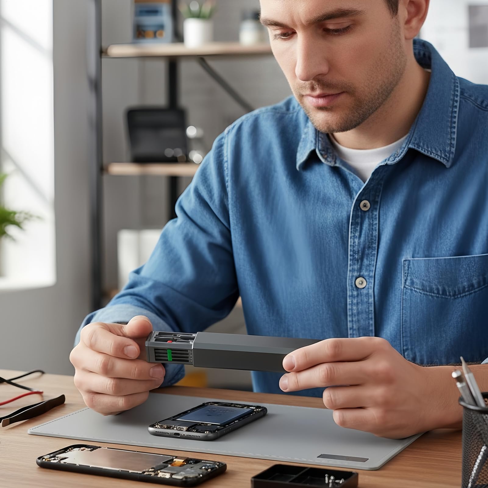 Juego De Destornilladores De Precisión Kit De Reparación 31 En 1 | Juego Multifunción para Reparaciones para Teléfono Computadora Reloj Gafas Electrónicos y Más