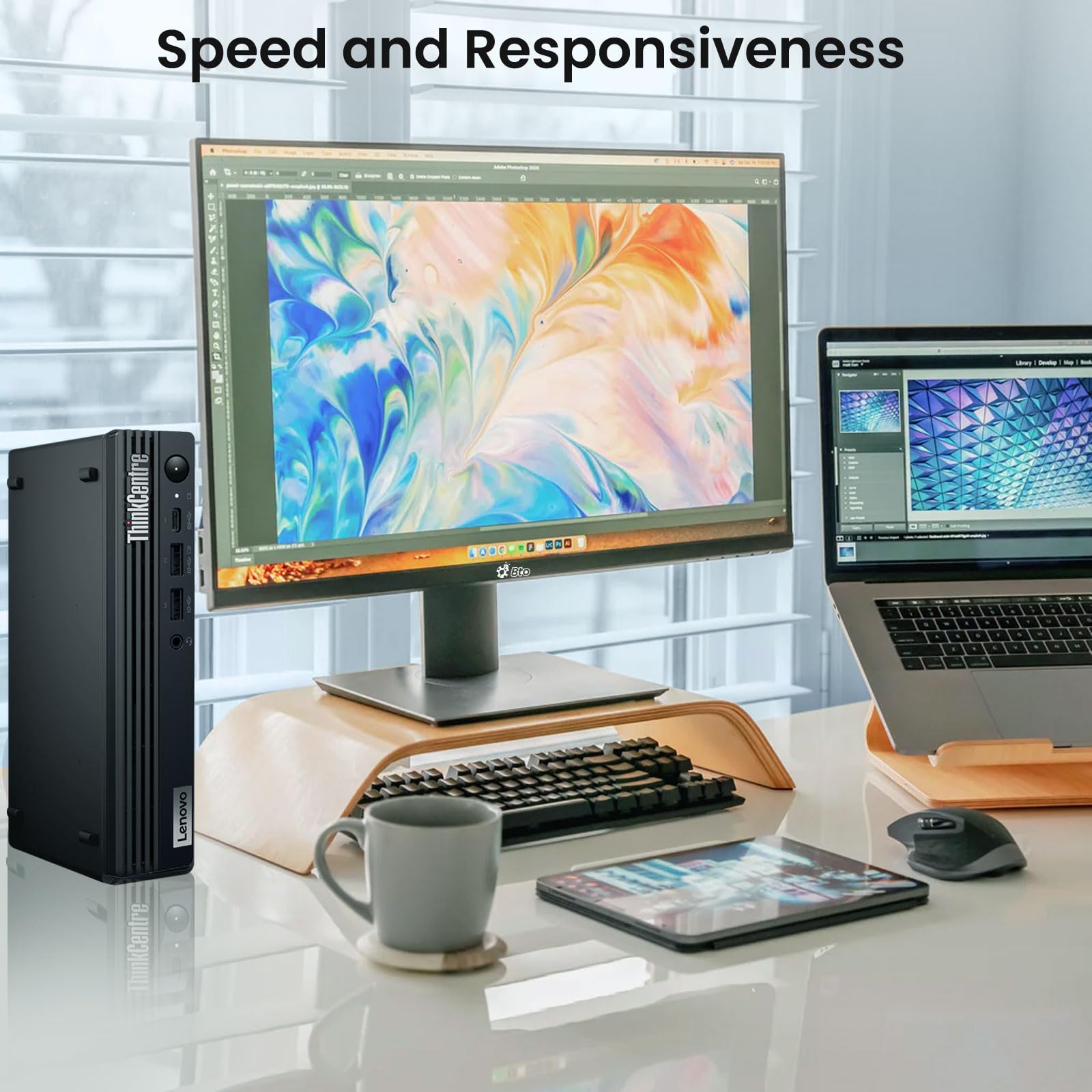 Lenovo ThinkCentre M70q Tiny Desktop - 10th Gen Intel Core i5