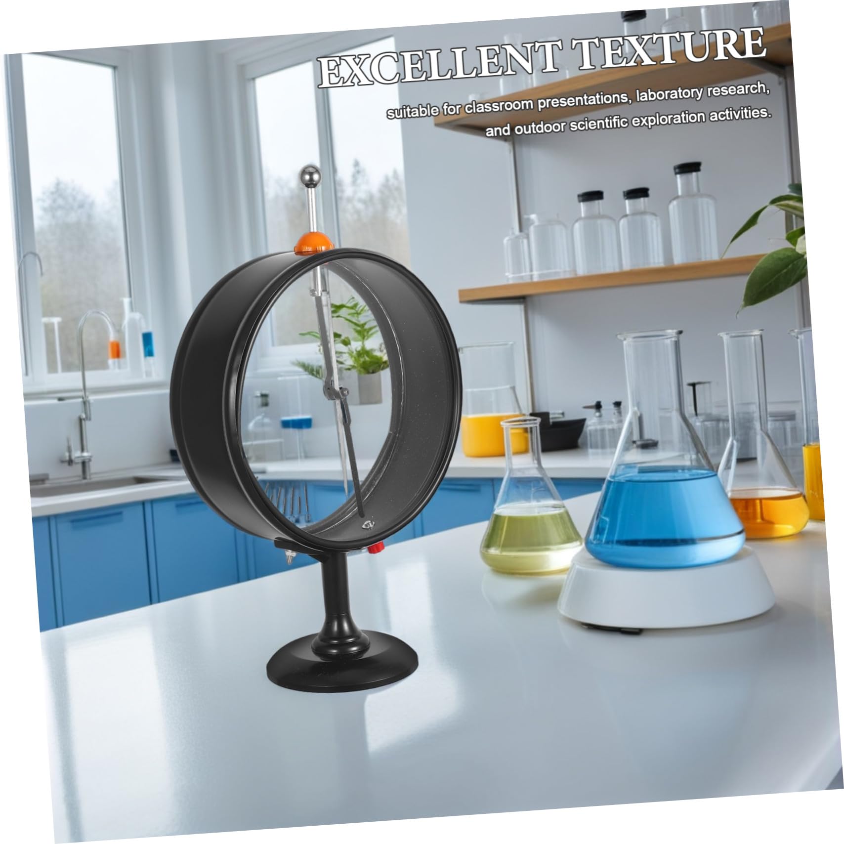 Homoyoyo Elettrostatico Kit Dimostrativo per Laboratorio Scientifico Strumento di Fisica per Esperimenti Rilevatore di Elettricità Statica Attrezzatura per Esperimenti Materiale per Fisica