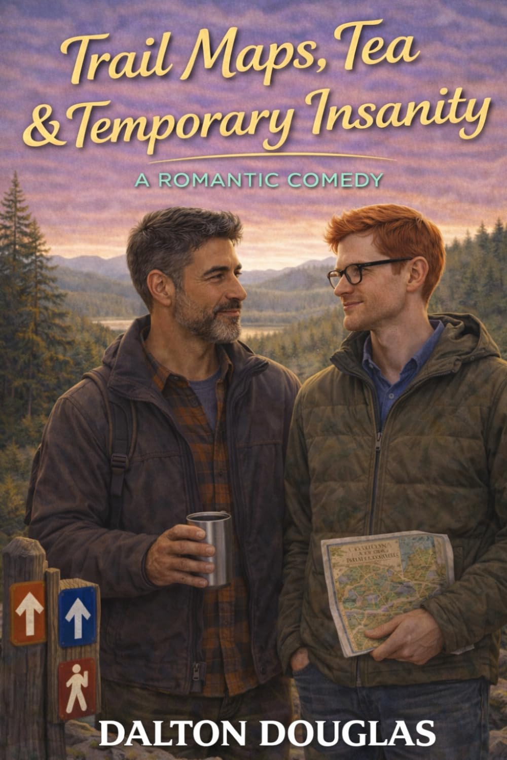 Trail Maps, Tea & Temporary Insanity: A Romantic Comedy (A Matchmaker Moms Romance)