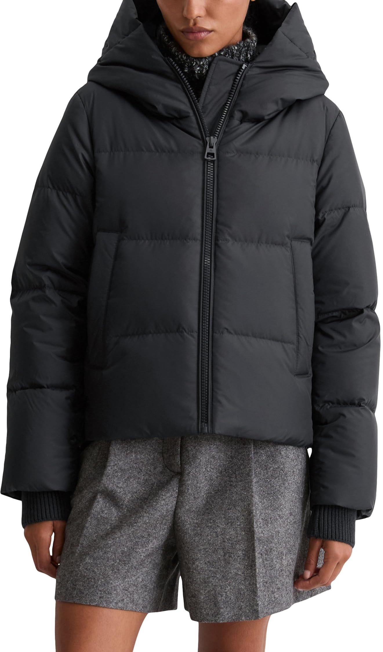 Marc OߴPolo Damen Daunenjacke mit Kapuze Regular Fit