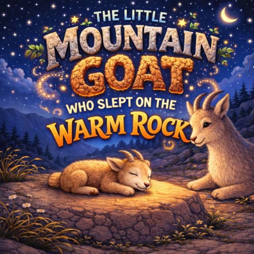 The Little Mountain Goat Who Slept on the Warm Rock: A Calming Bedtime Story for Kids About a Little Mountain Goat, a Warm Rock, and Falling Asleep Under the Stars (Sleepy Little Animals)