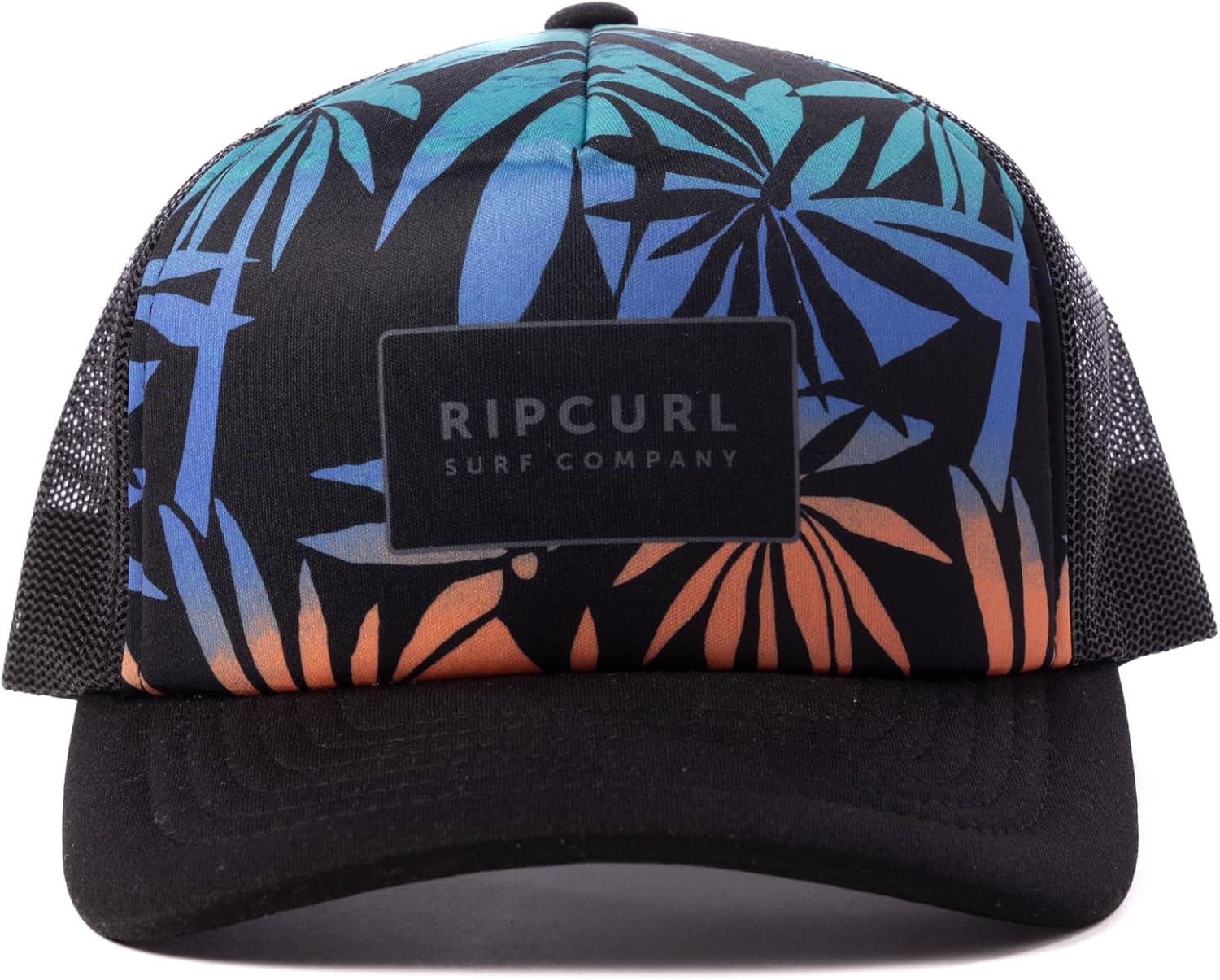 Rip Curl Unisex Adult Youth Trucker Hat with Snapback Closure and Mesh Back - Adjustable, Breathable Cap for Boys & Girls