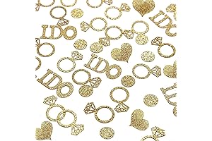 Gold Wedding Table Confetti
