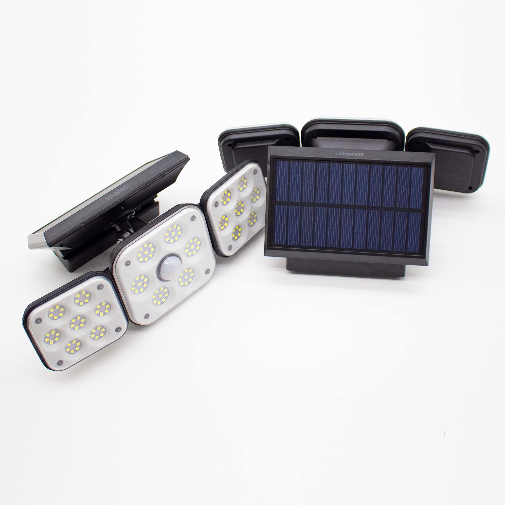 Solarny świetlny LED na Zewnątrz ścienne, 2 Liczba, 138 LED, Oświetlenie 270º, 3 Tryby, CE i RoHS Certyfikat