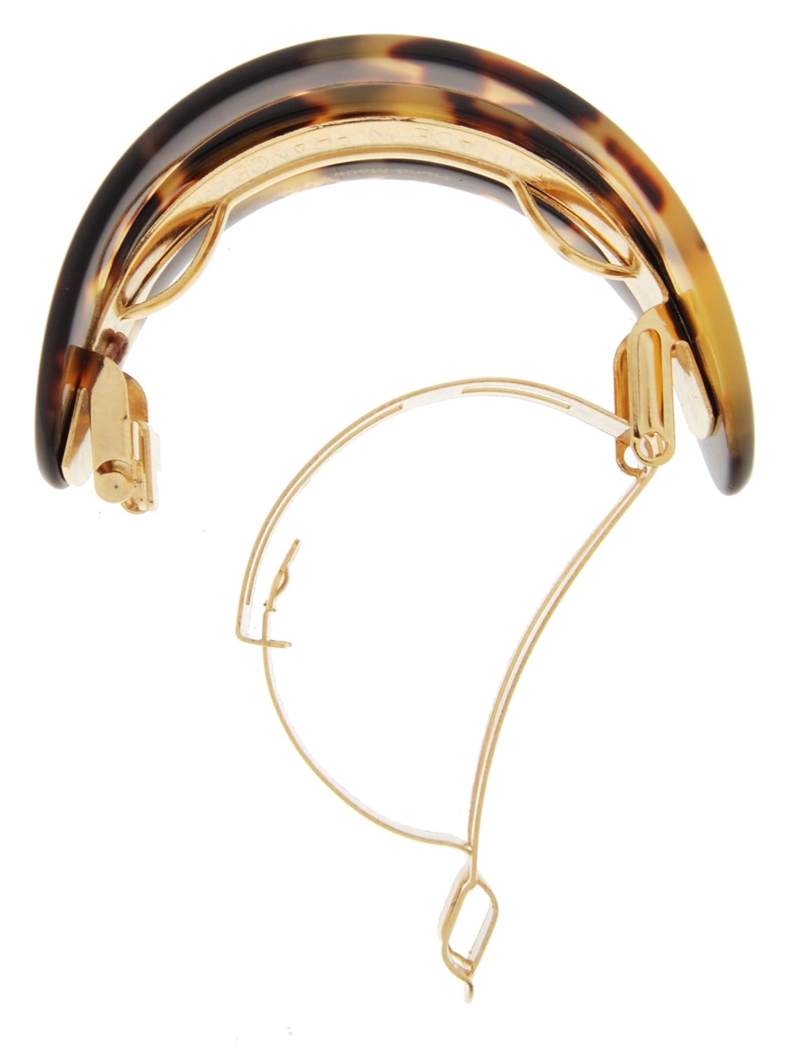 France Luxe Cutout Oval Ponytail Barrette, Women's Hair Accessory, Tokyo image 4