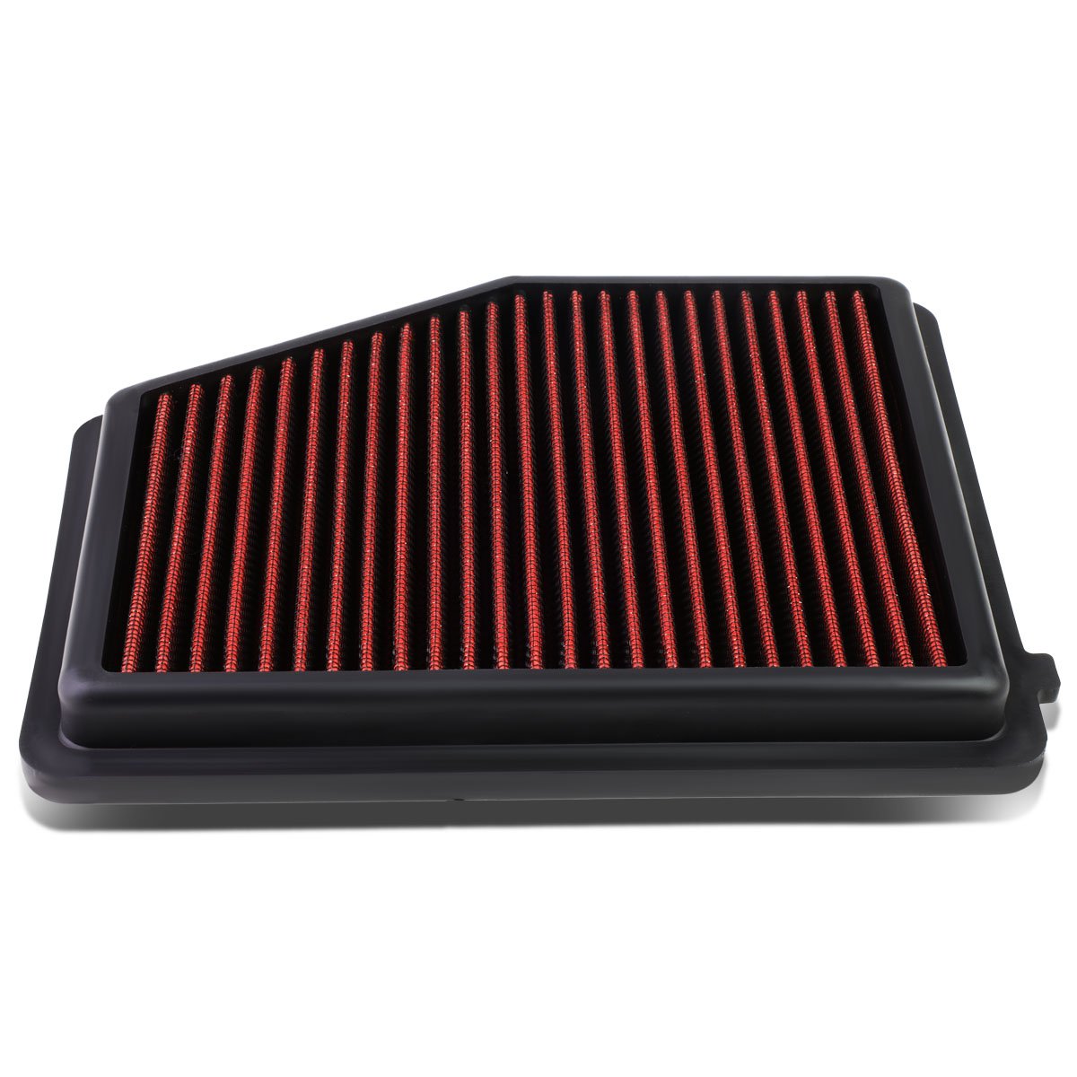 Auto Dynasty Filtro De Panel De Aire De Motor De Alto Caudal, Reutilizable Y Lavable, Compatible Con Honda Civic 1.8L 2012-2015 / Acura ILX 2.0L (rojo