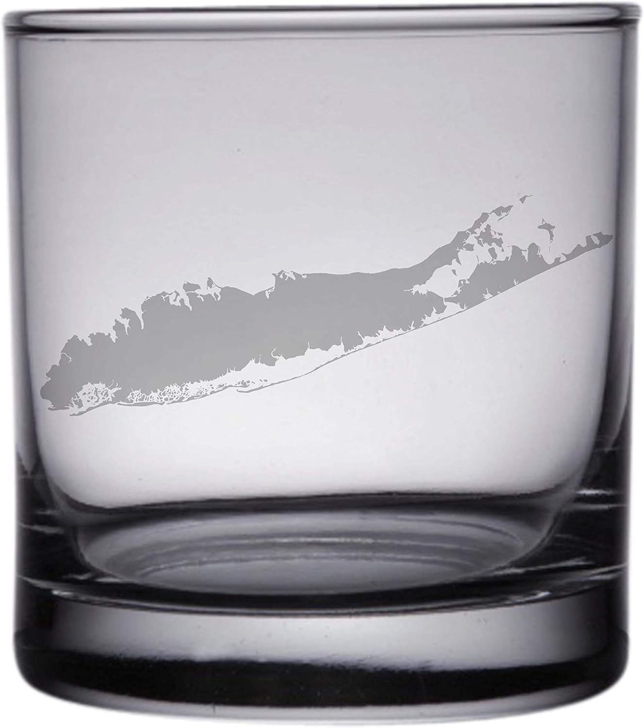 Long Island Map - Pint Glasses Set of 2