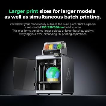 Creality K2 Plus Combo 3D Printer Bundle with Creality Space Pi X4 Filament Dryer Box