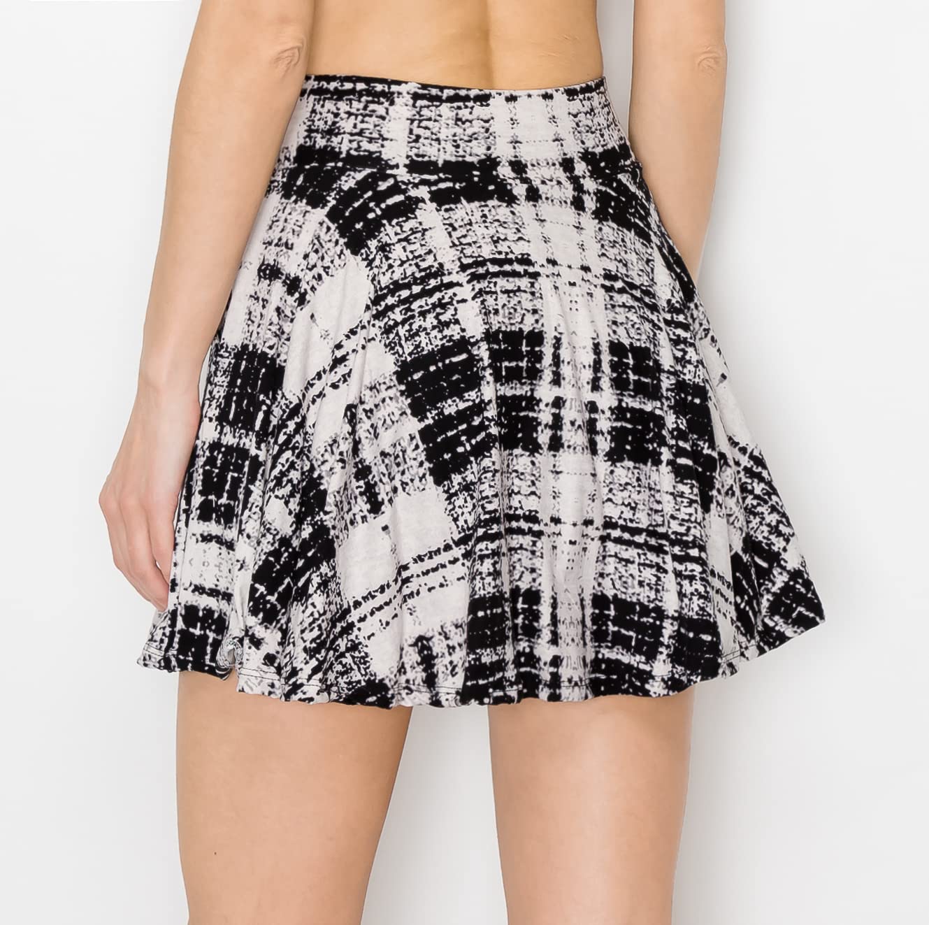 ALWAYS Gonna da tennis svasata da donna - gonna da tennis a pieghe a vita alta casual elasticizzato, JC3267/2942, XL