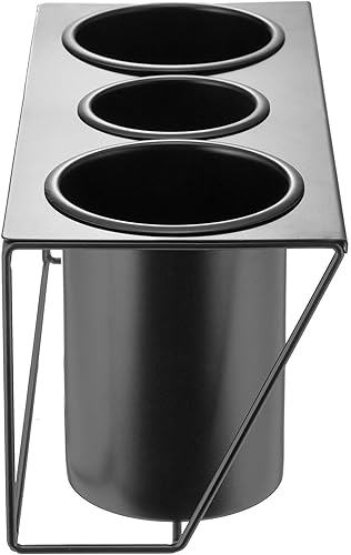 Miniatura 4 de JackCubeDesign - Soporte para secador de pelo organizador de herramientas para el cuidado del cabello accesorios de baño bandeja de almacenamiento