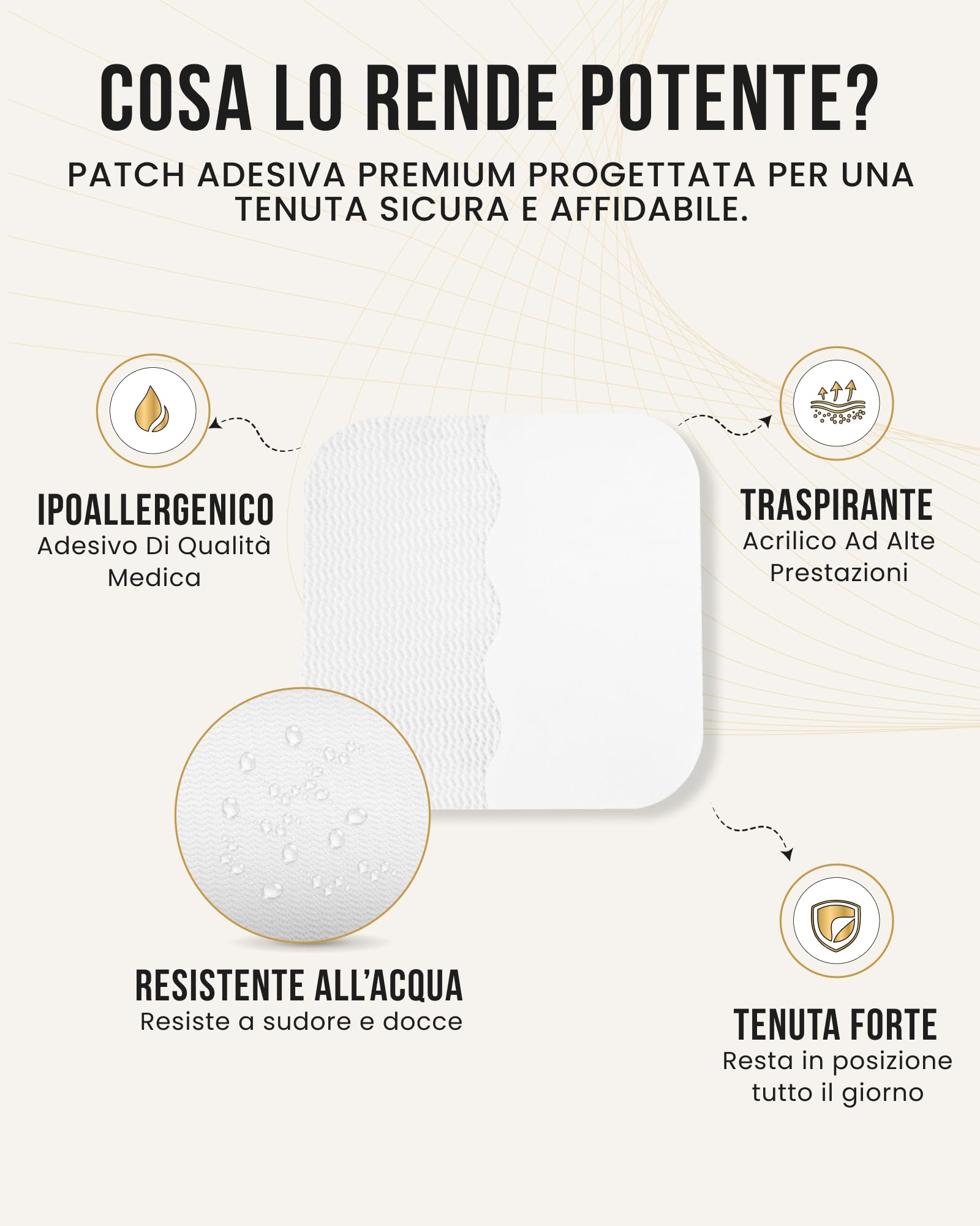 MagnetRX® Set di Magneti per Terapia ad Alta Potenza – Cerotti Magnetici per Dolori di Schiena, Spalle, Ginocchia, Fianchi, Collo e Corpo – Con 2 Magneti Riutilizzabili e 20 Cerotti Adesivi