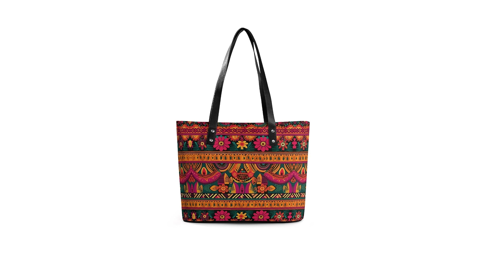 Amazon.com: YKUDBN Elegant Tote Bag, Mexican Folk Art Boho