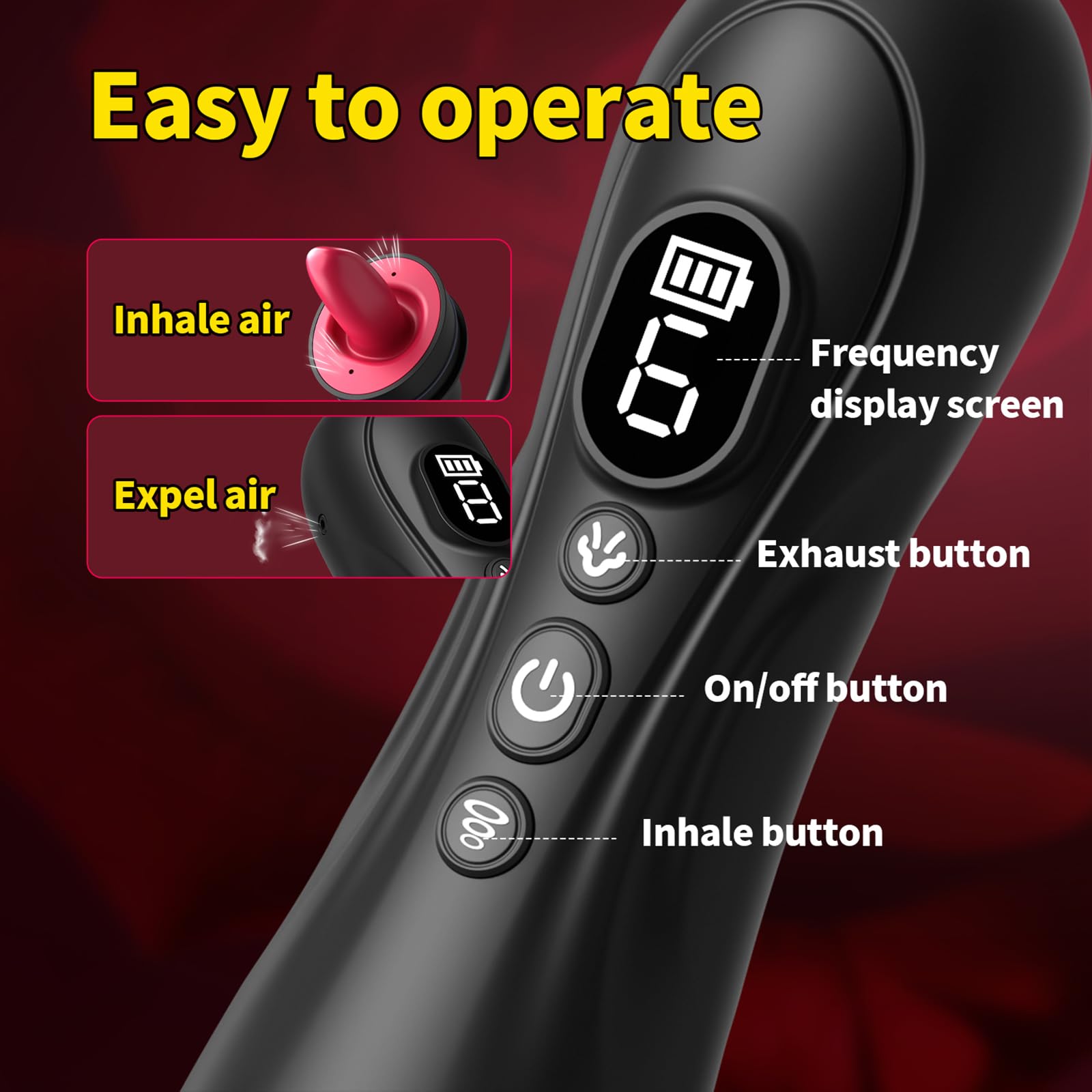 Pussy Vagina Klitoris Saugstimulator Für Frauen Elektrische Vakuumpumpe mit Muschi Pumpe Nippelsauger Sexspielzeug Für Frauen Solo Paare Vielseitige Stimulation LZYLWC