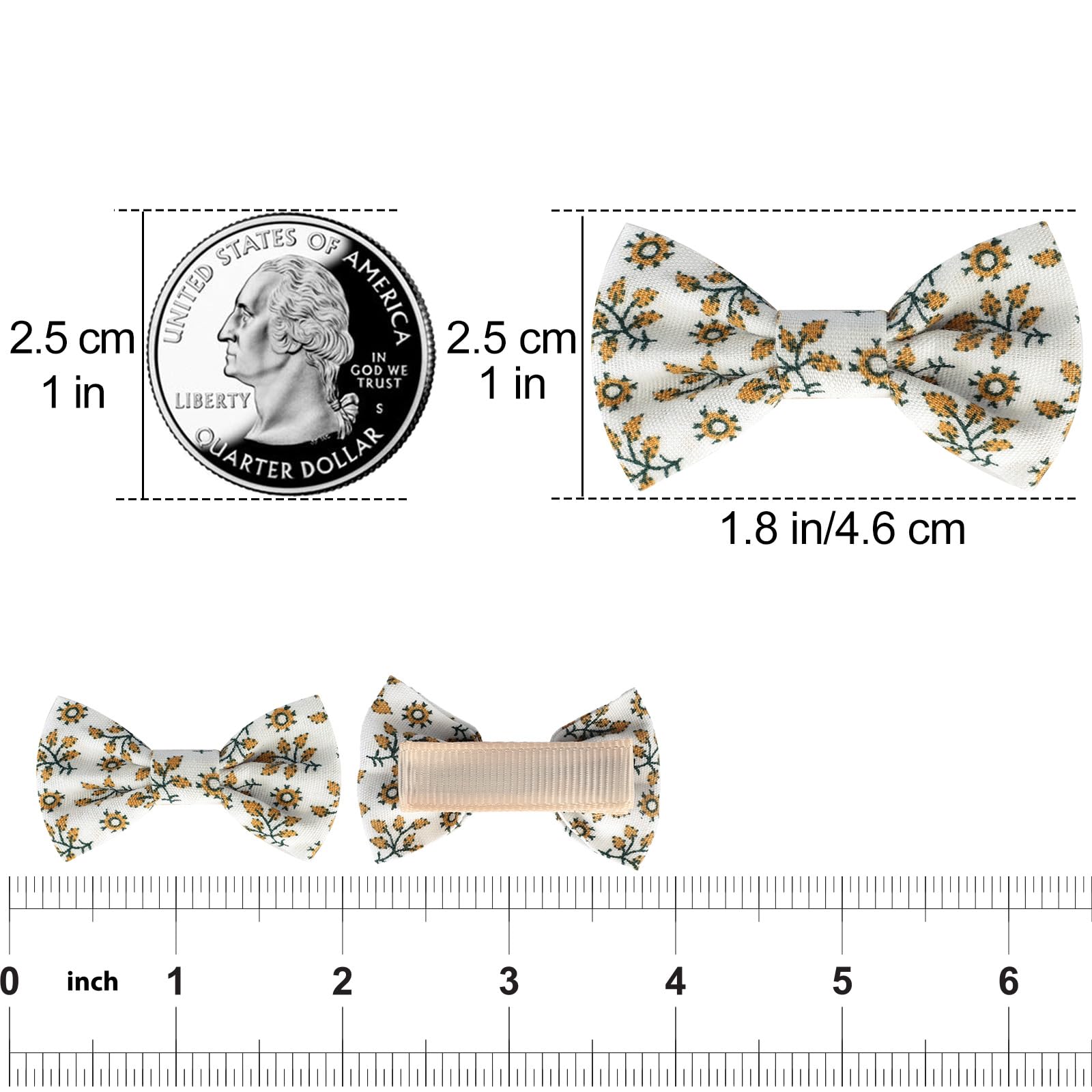 JESSCAT Paquete de 22 pinzas para el pelo para niñas pequeñas, lazos hechos a mano con pasadores antideslizantes totalmente forrados, accesorios de algodón y lino para cabello fino, ideal para recién