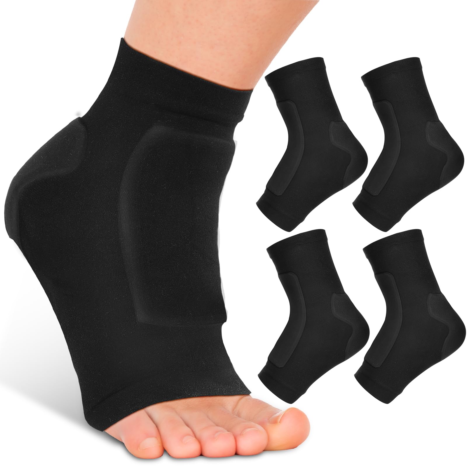 Nuanchu 2 Pair Ice Skating Socks, Hockey Sleeve