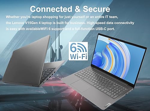 Miniatura 6 de Lenovo V15 G4 - Laptop de negocios de 15.6 pulgadas, pantalla antirreflejos FHD, Intel 10-Core i7-13620H (Beat Ultra 7 255U), 16 GB de RAM, SSD de 1