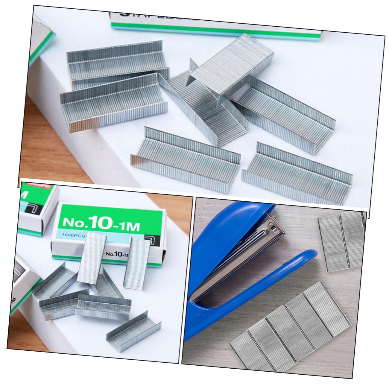 60 Cajas Cajas de Mini Grapas de Acero Inoxidable Estándar para Grapadoras Mini y Estándar Resistencia Superior para Oficina Escuela y Hogar