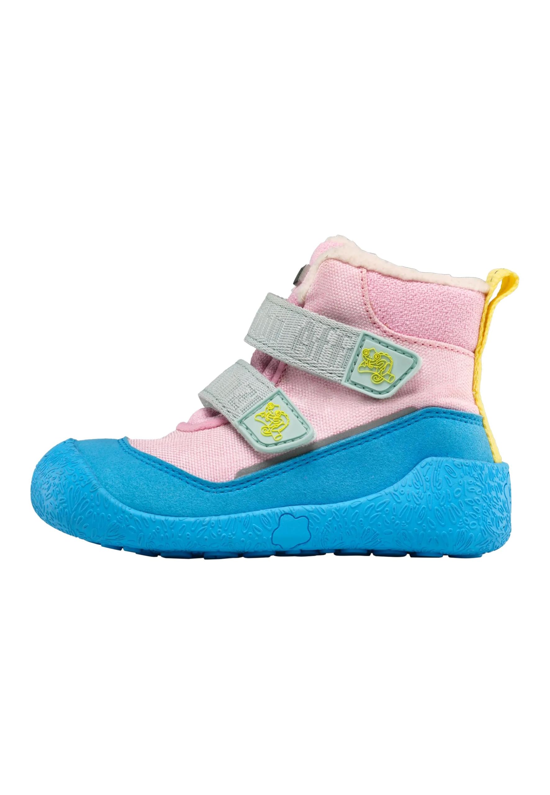 Affenzahn Lauflerner Winterstiefel Vegan Snuggy rutschfest, mit Klettverschluss, wasserdicht, warm gefüttert, leicht, Größe 19-25