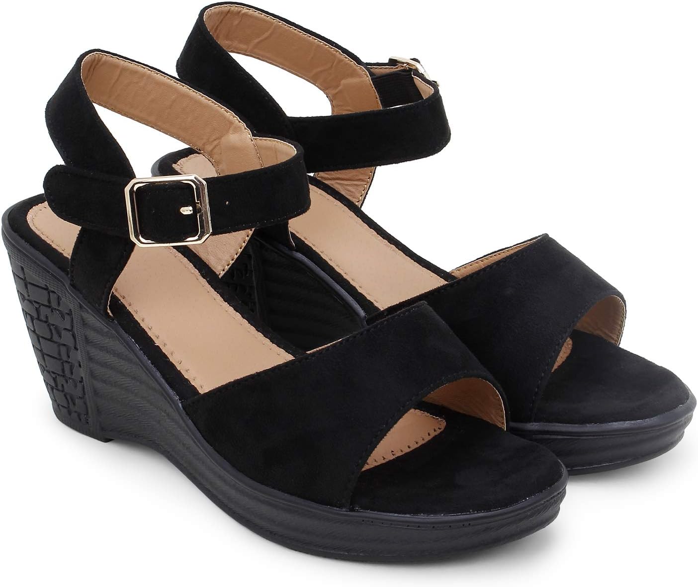 Clouter hubClouter Women Comfortable Heel Sandals