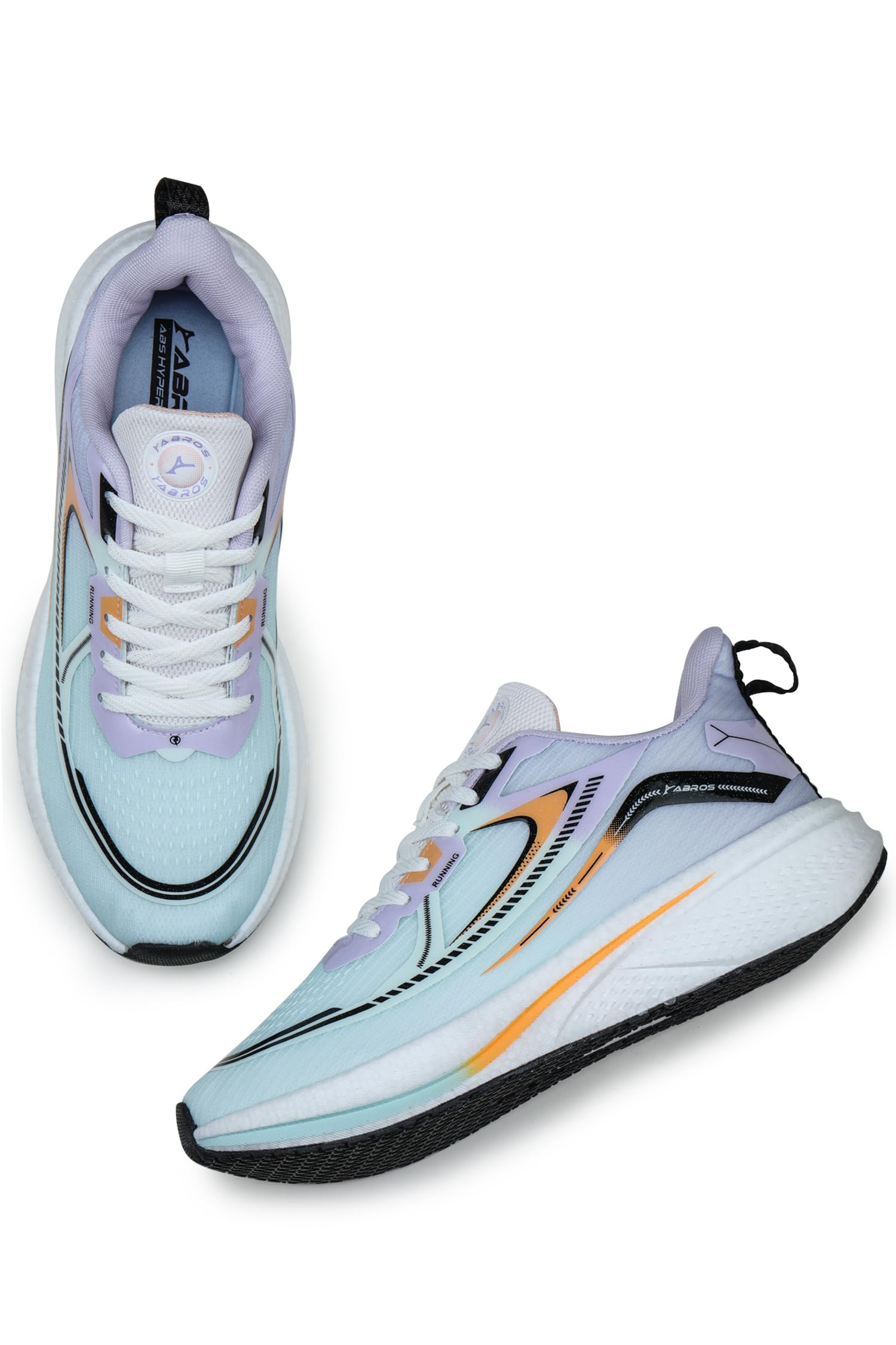 ABROS Mens Eros ASSG1419 Sports Shoes|Running Shoes|Walking Shoes_Sea Mist/Lilac_6UK (B0D365CF41) Amazon Price History, Amazon Price Tracker